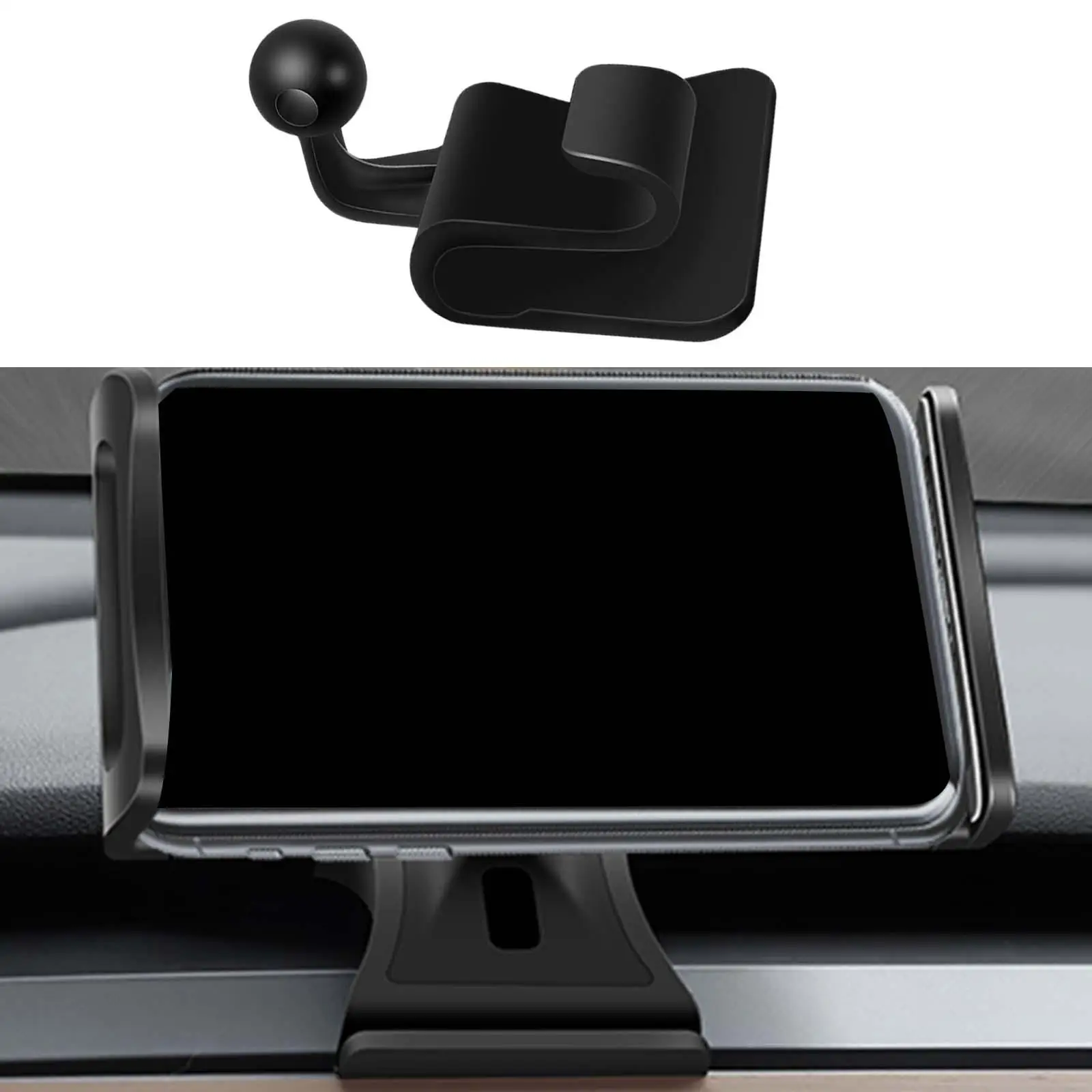 Car Rear Seat Tablet Holder Gravity Stand ABS Phone Hanger for Tesla
