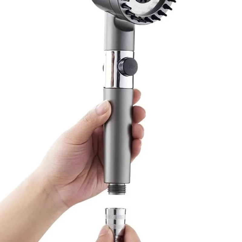 (Early July 4th Sale While Supplies Last Now-50% Off) Powerful Massage Shower Head With Versatile One-button Adjustment