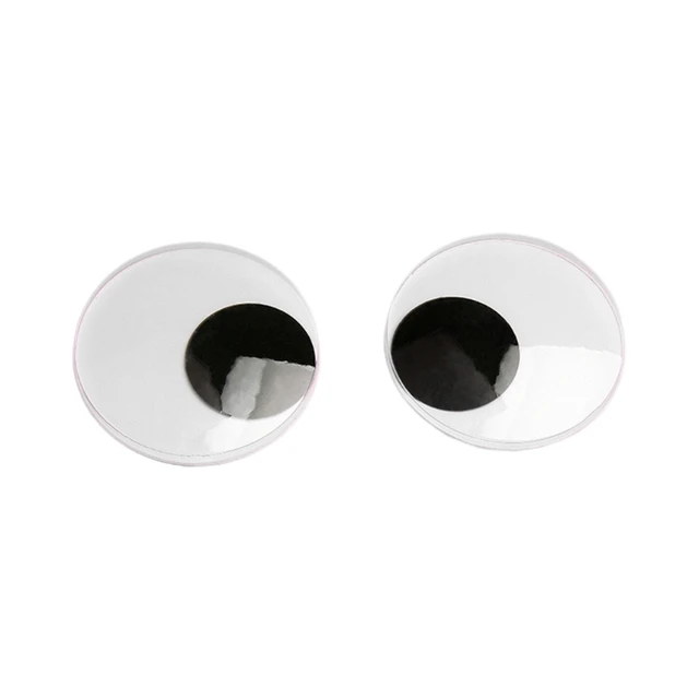Jumbo Self Adhesive Googly Wiggly Eyes 7.5/10/15.4cm for Toys Dolls DIY  Accessory Eyeball Refrigerator Door - AliExpress