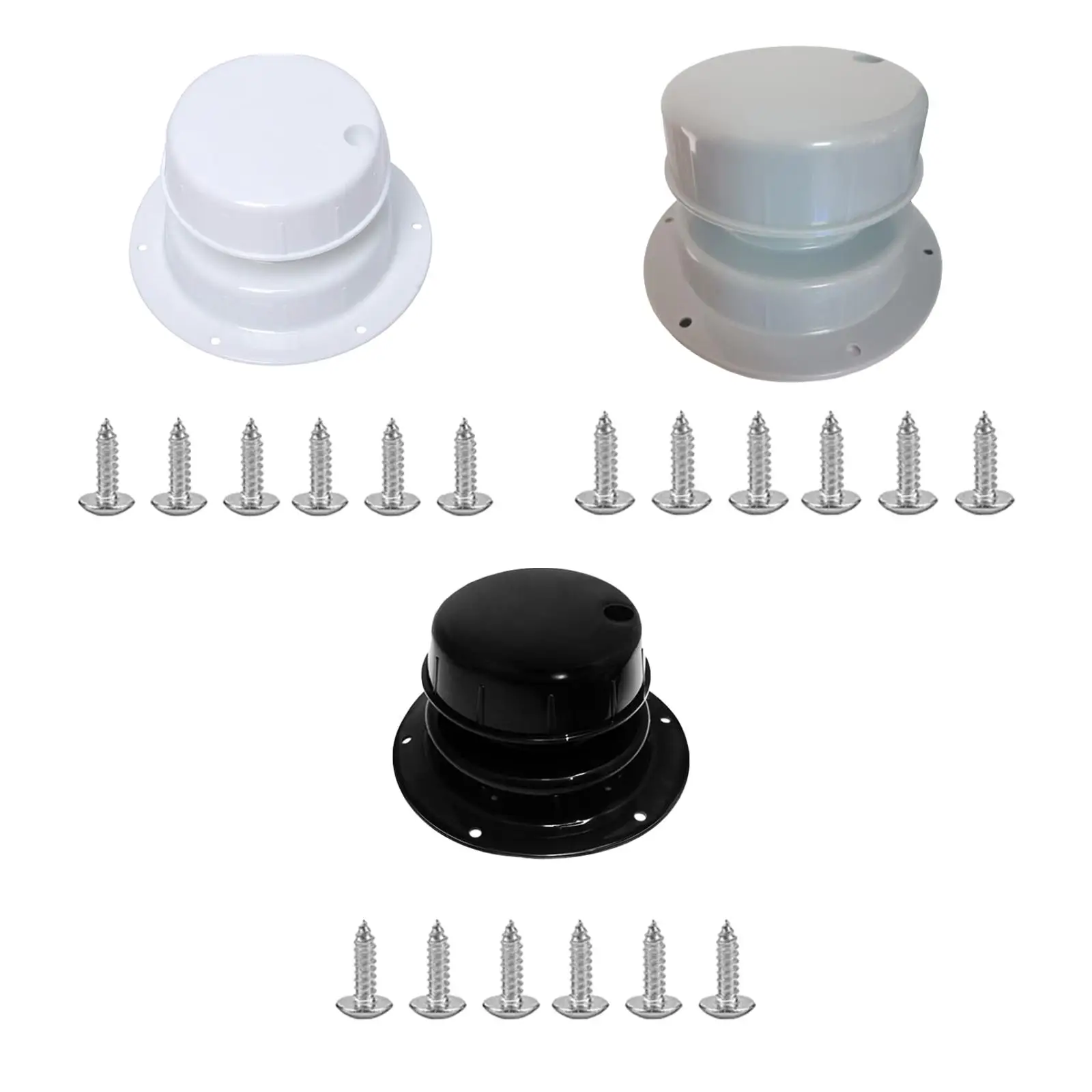 RV Duct Vent Cover Easy Installation, Spare Parts, Durable Replacement RV Roof Vent Cover RV Plumbing Vent Cap for Trailer