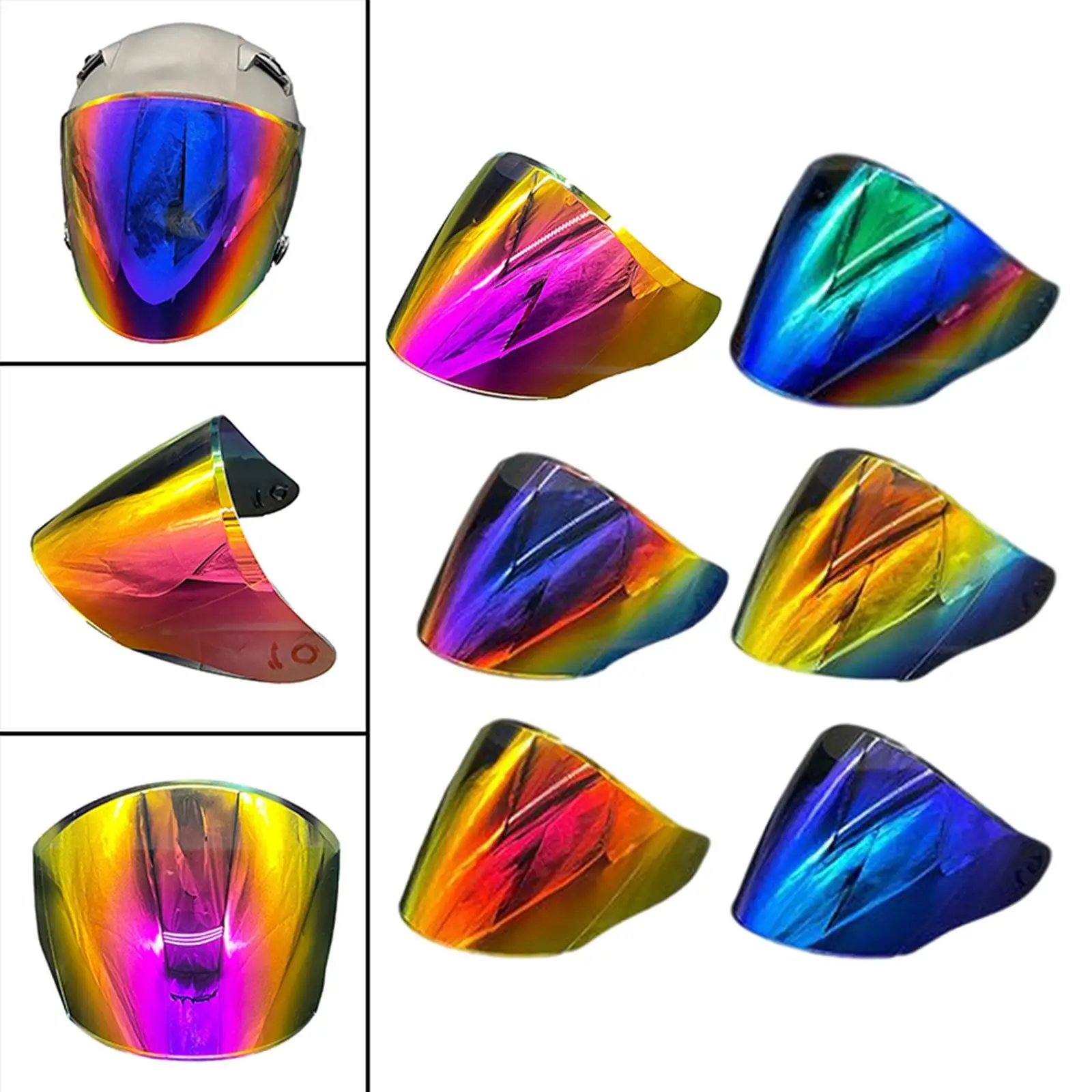 Helmet Visor Shield  UV Protection Fits for Kyt GP08 Premium