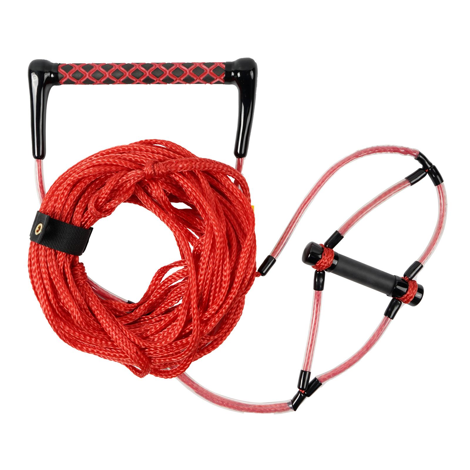 Water Ski Rope Safety Surfing Towable Watersport Rope Water Ski Rope with Handle for Wakeboard Kneeboard Wakesurf Sport