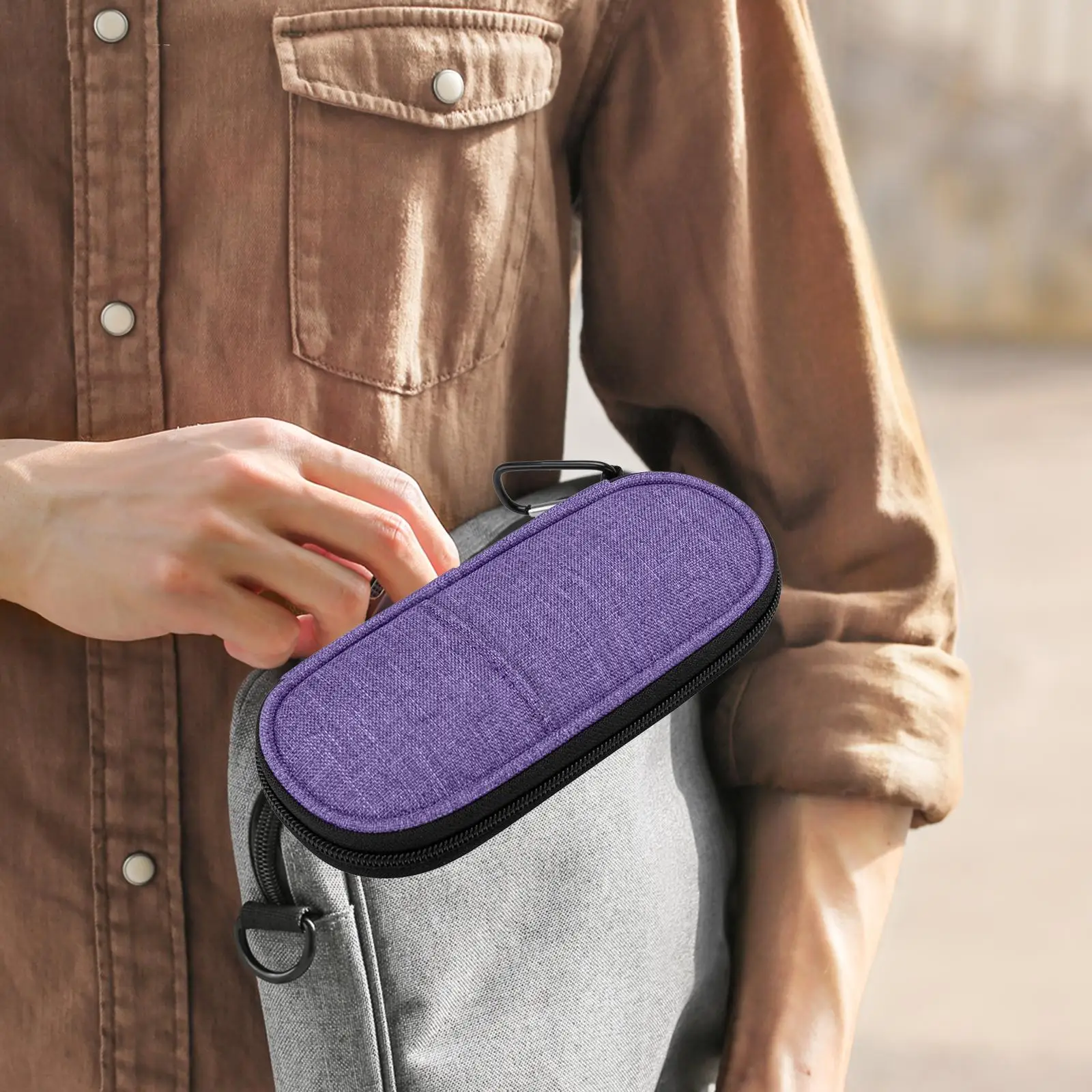 Cooler Travel Case Mini Ice Pack Cooler Pocket Convenient Carrying Bag