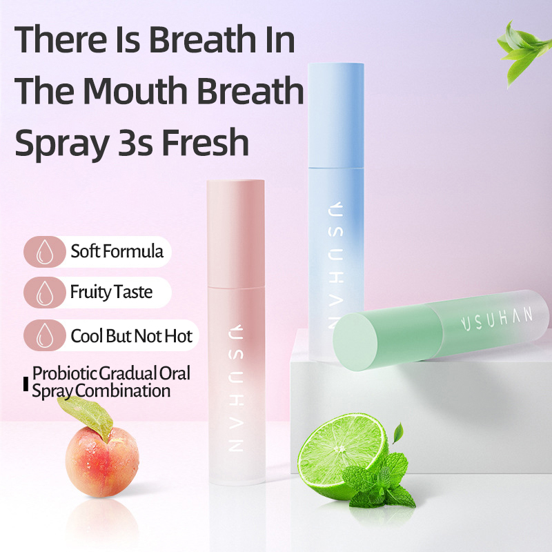 Best of Probiotic Breath Freshener Portable Oral Spray To Remove Bad Breath White Peach Mint Is A Refreshing And Long-lasting Fragrance Reviews & Tips