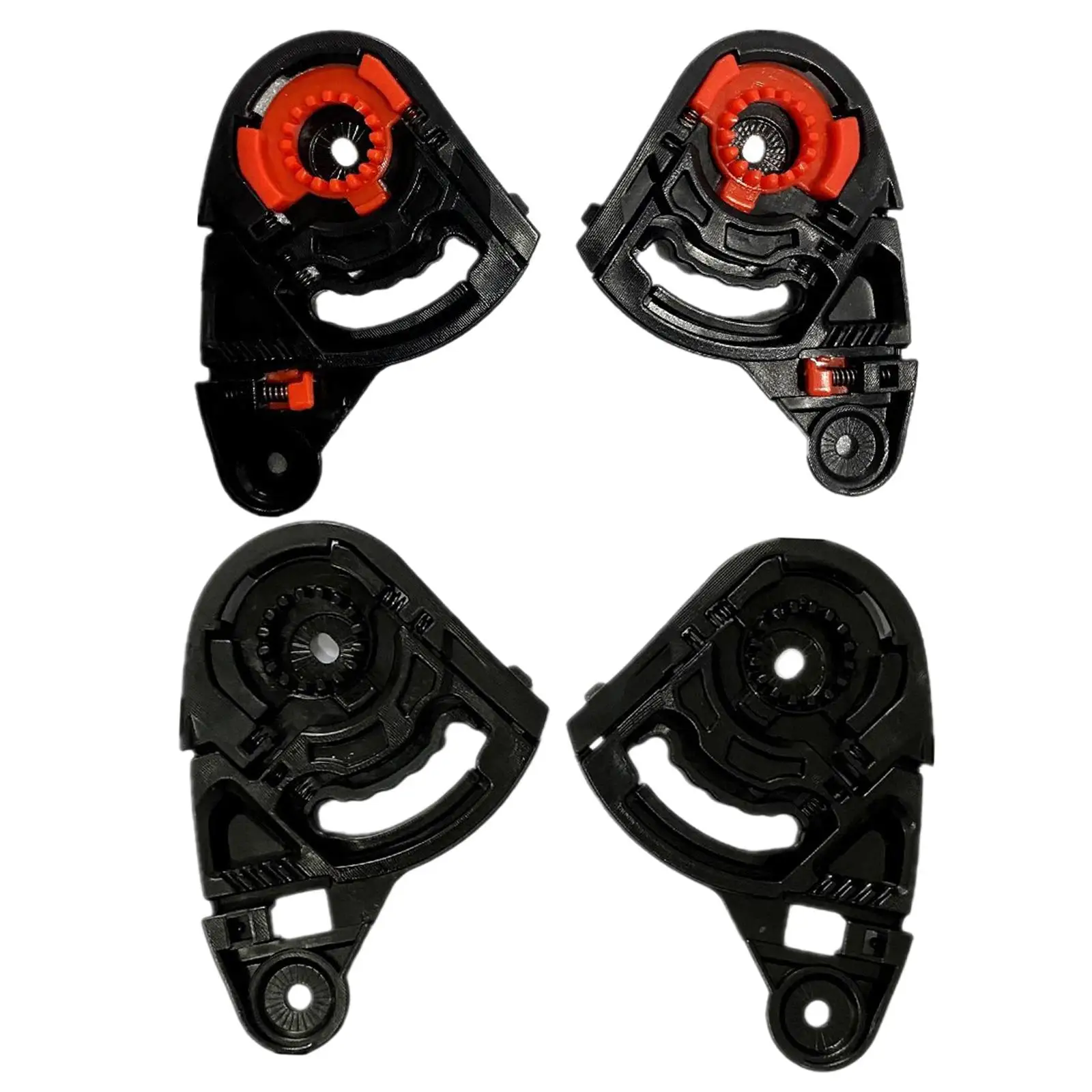 Helmet Gear Plate/Ratchet Set Shield Durable Practical Visor Gear Base Fit for MT Blade2 Revenge2 Rapide Motorcycle