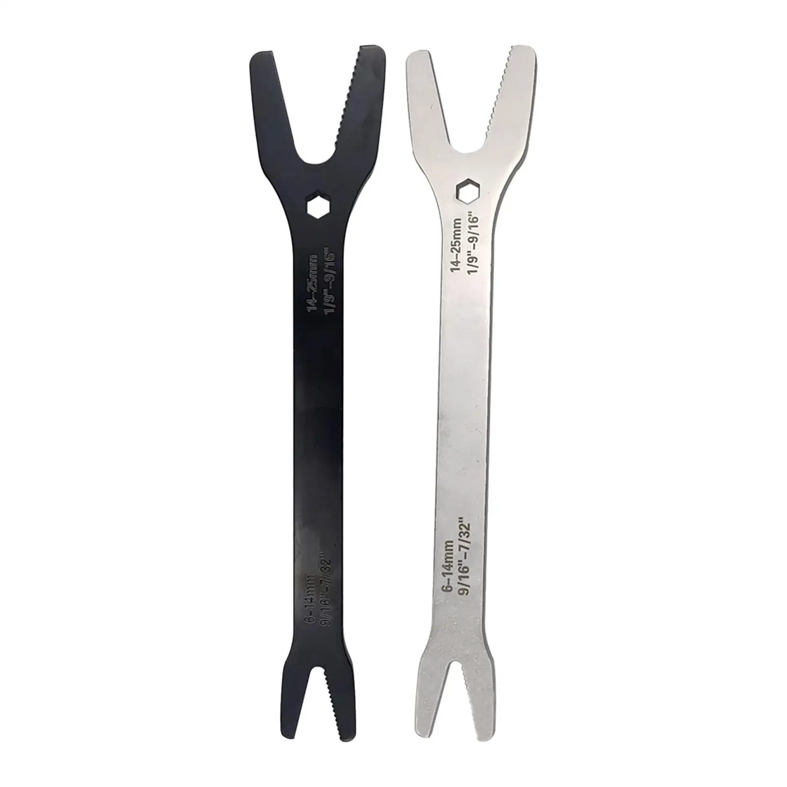 Universal Wrench Self Tightening Household 6-25mm Double Head Wrench for Home Construction Maintenance Tool Repairing