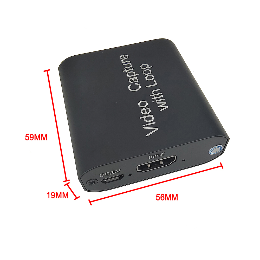 Title 5, Nku 4K Audio Video Capture Card vith Loop Out U...