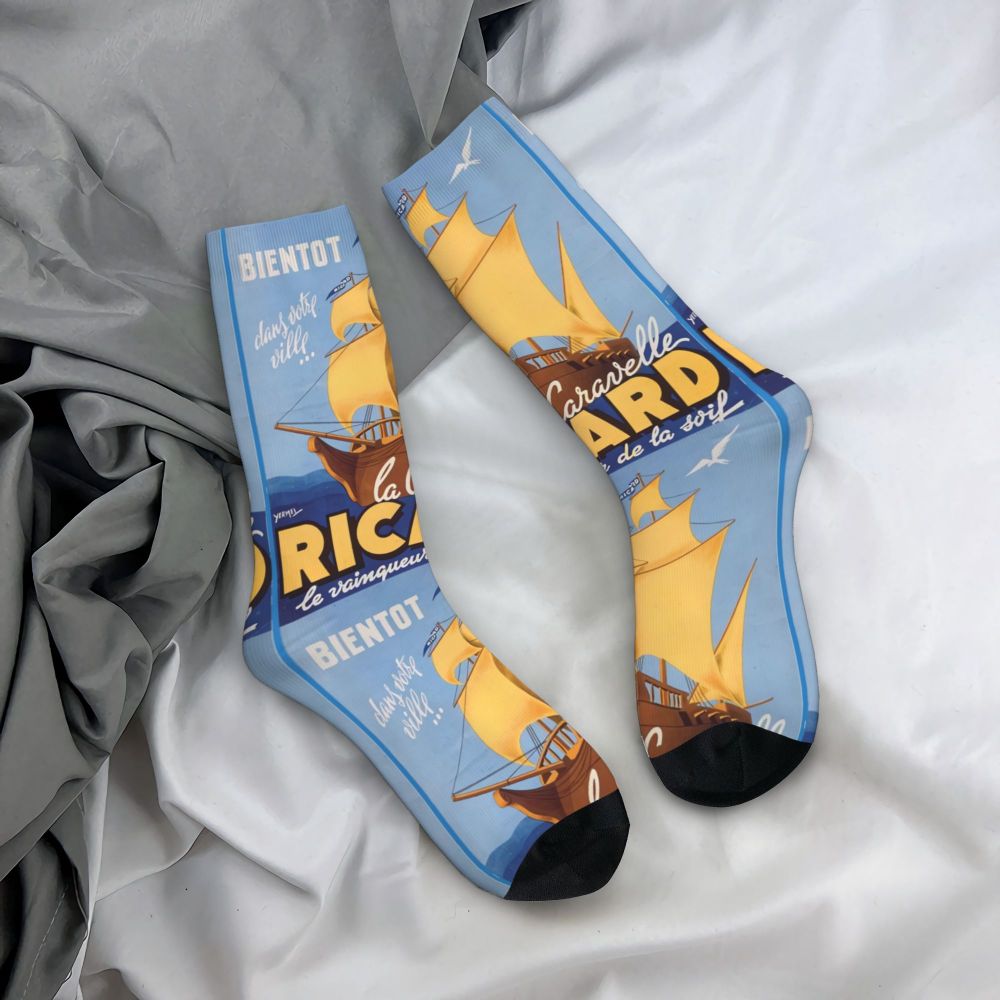 Title 138, Calcetines divertidos Crazy Ricard Merch para f...