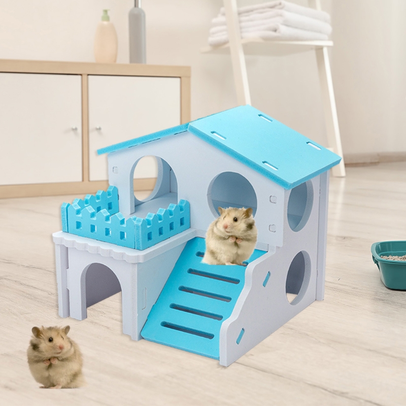 Title 5, Maison en bois pour Hamster P82D, Villa facile ...