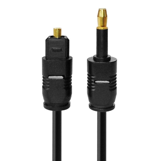 1/1.5/2/3m/5m High Quality Practical Toslink to 3.5mm Plug Digital