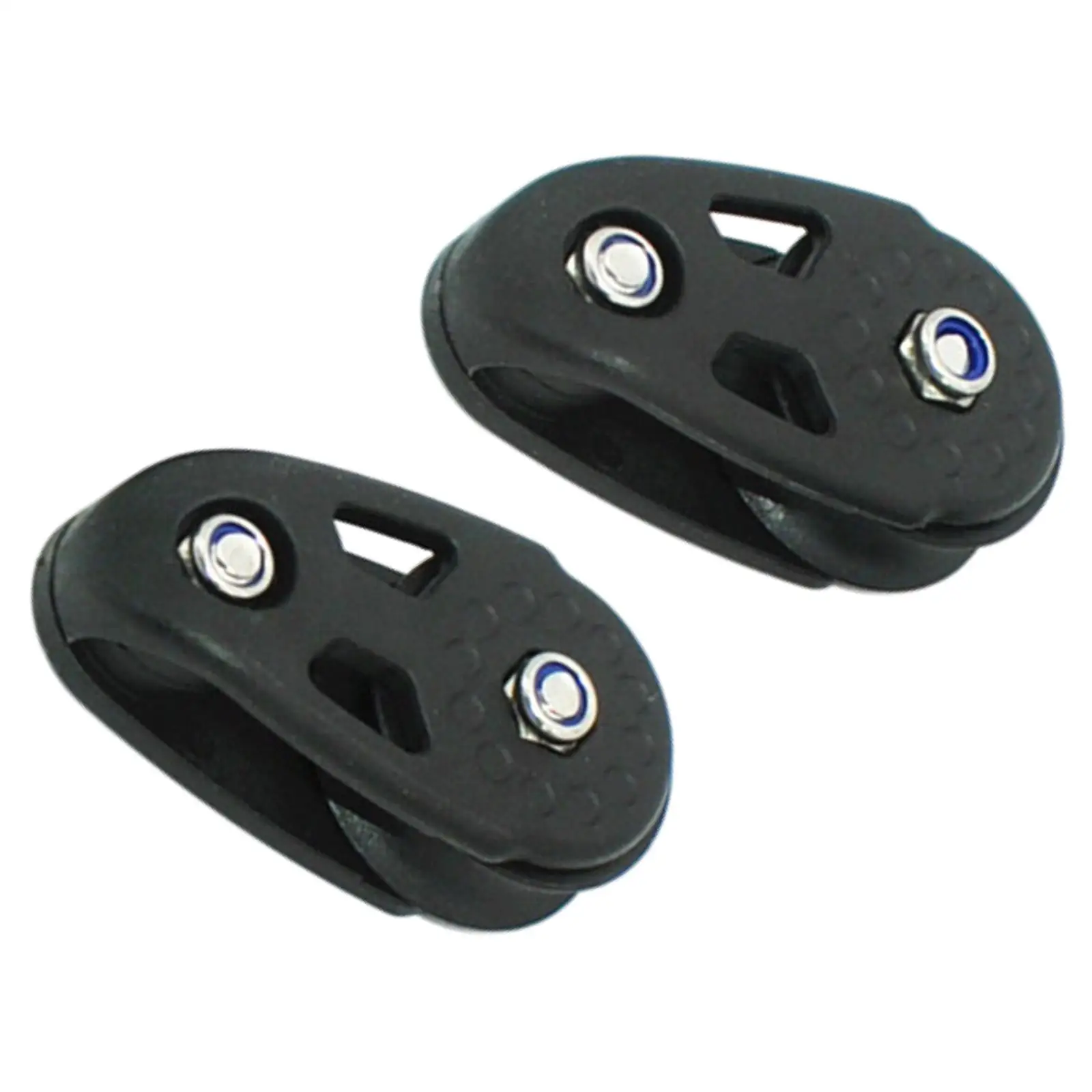 2 Pieces Kayak Pulley, Replaces 9mm  Diameter Easy to Install Accessories Pulley Blocks Slide  ,Fit for Boats Canoe