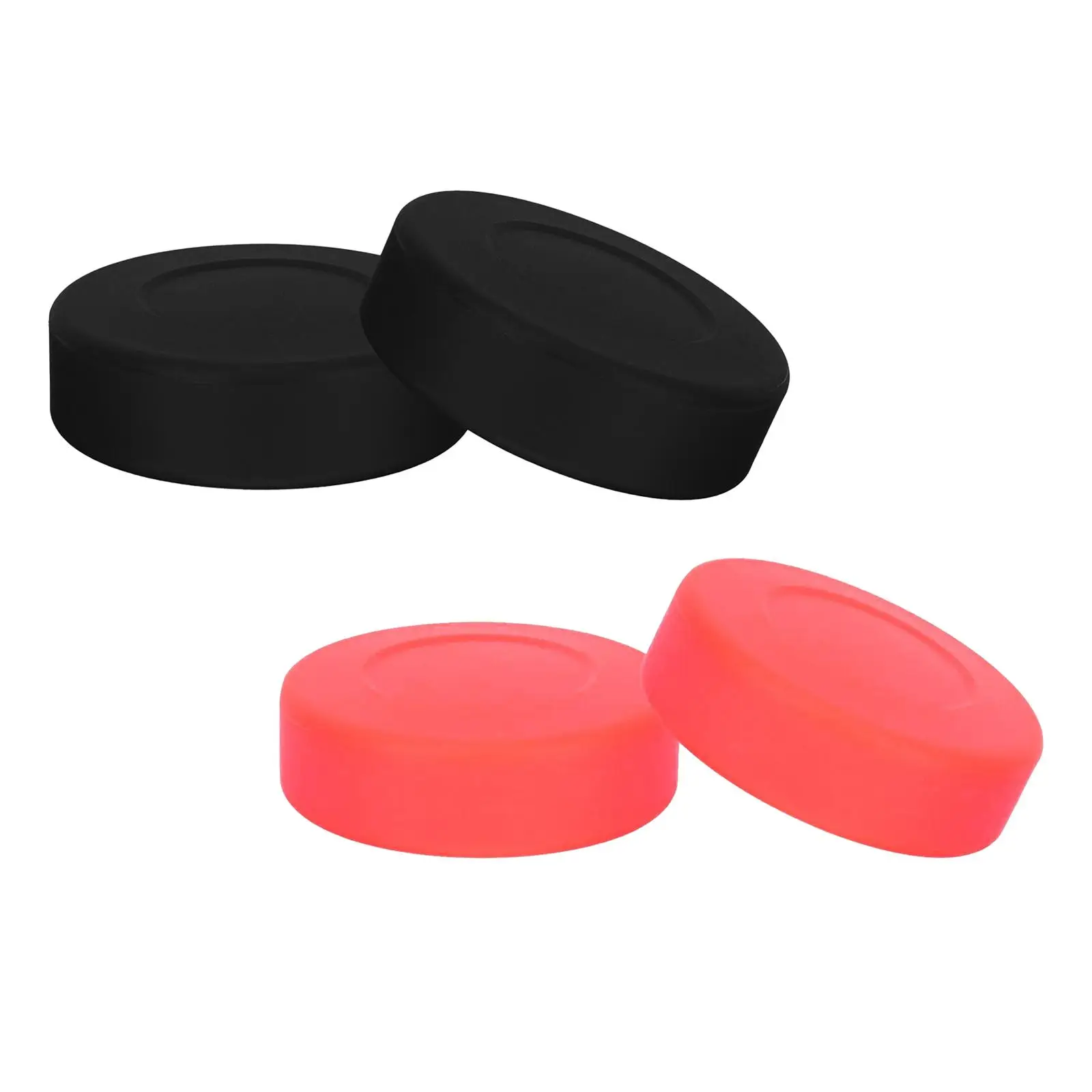 2 Pieces Ice Hockey Puck Simple to Use Hockey Ball for Adults Kids Athletes