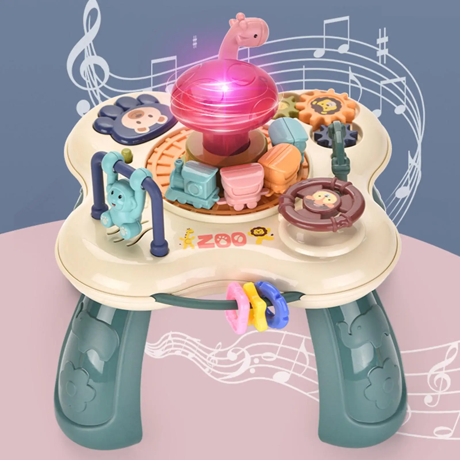 Musical Learning Table with Lights Baby Toddles Toys Games Battery Powered