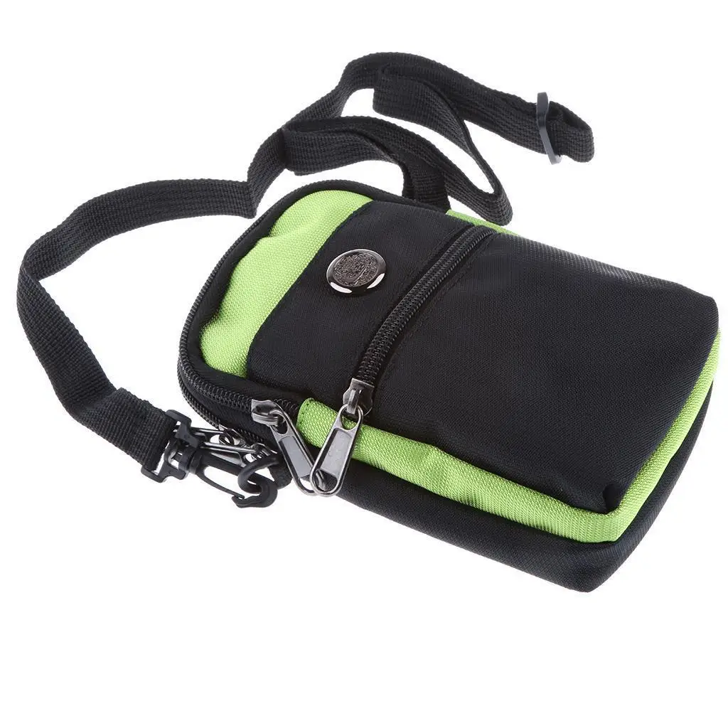 Outdoor Sports  Storage Zipper Waterproof Nylon Crossbody Wrist Shoulder Bag   Handbag Case for 6/7/8 Plus
