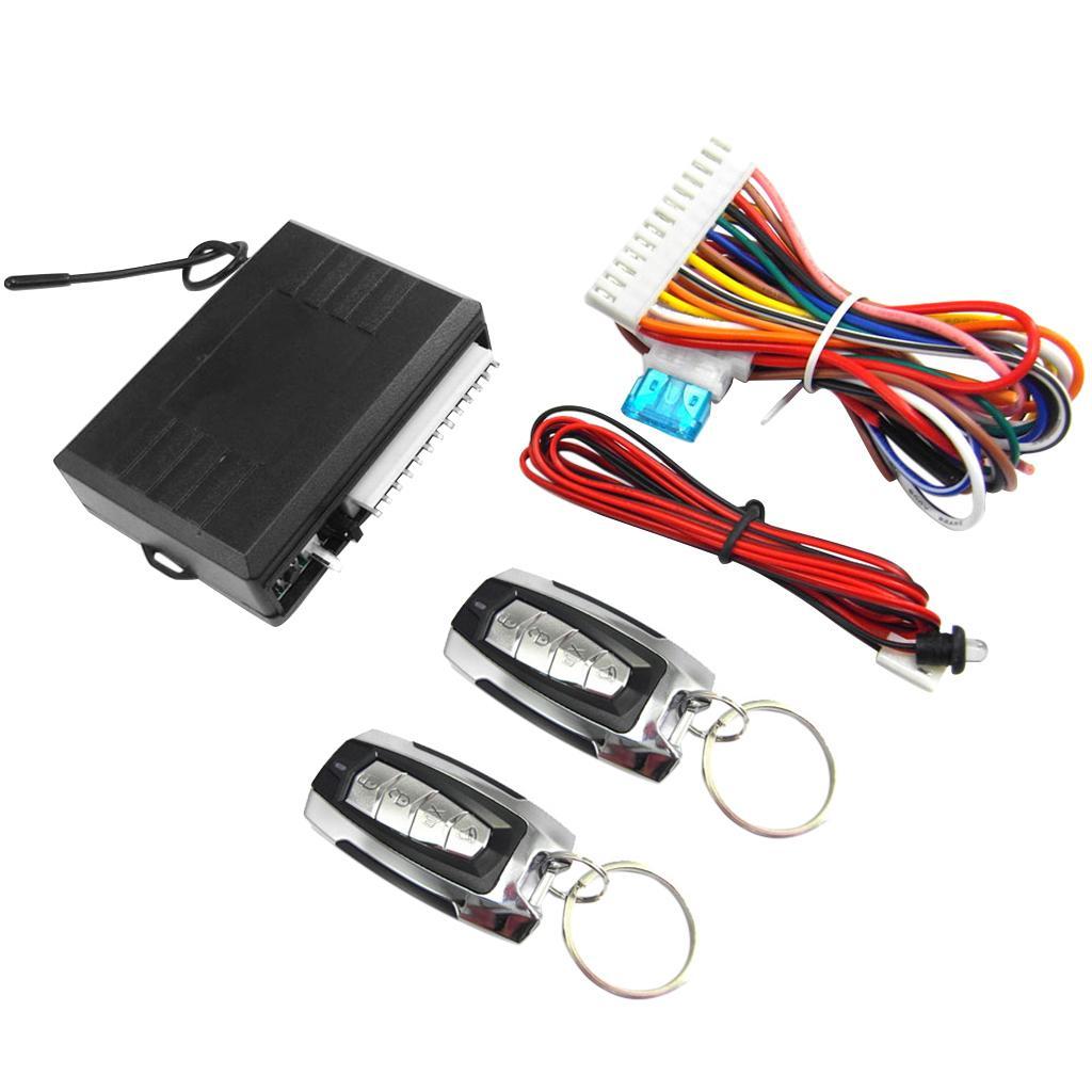 1 Way Remote Start Keyless Entry, Two 4 Button Controller