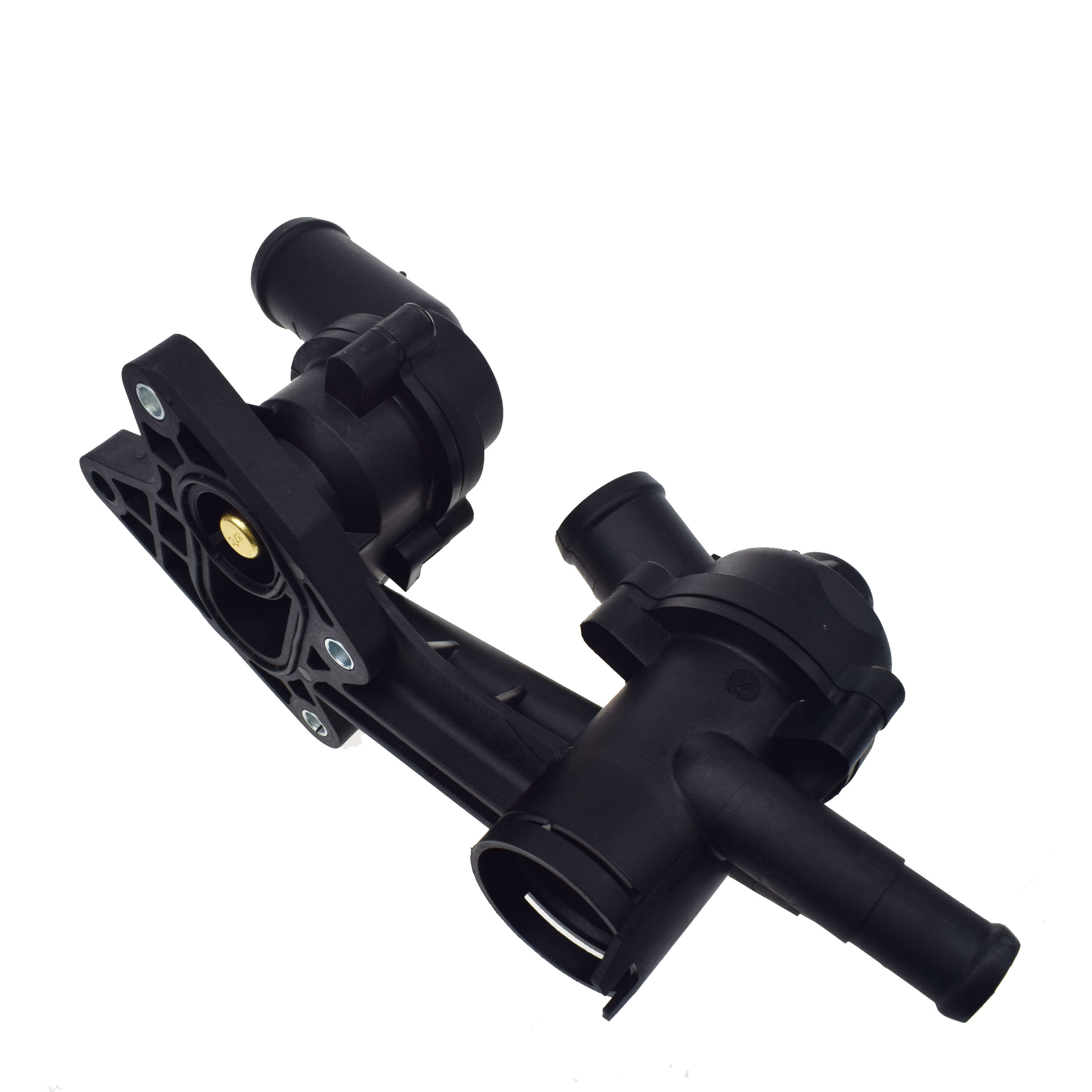 Thermostatgehäuse-Sensor- und Kühlmittelschlauchrohr für Audi VW Seat Skoda Golf Jetta Polo Tiguan Cordoba Fabia Toledo Rapid Roomster – Detail 2