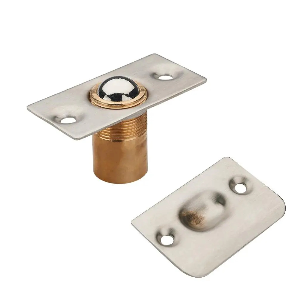 Stainless Steel catch the ball Catch Mortice Door Cupboard Spring Roller Latch (Home, office, , hotel, factory)