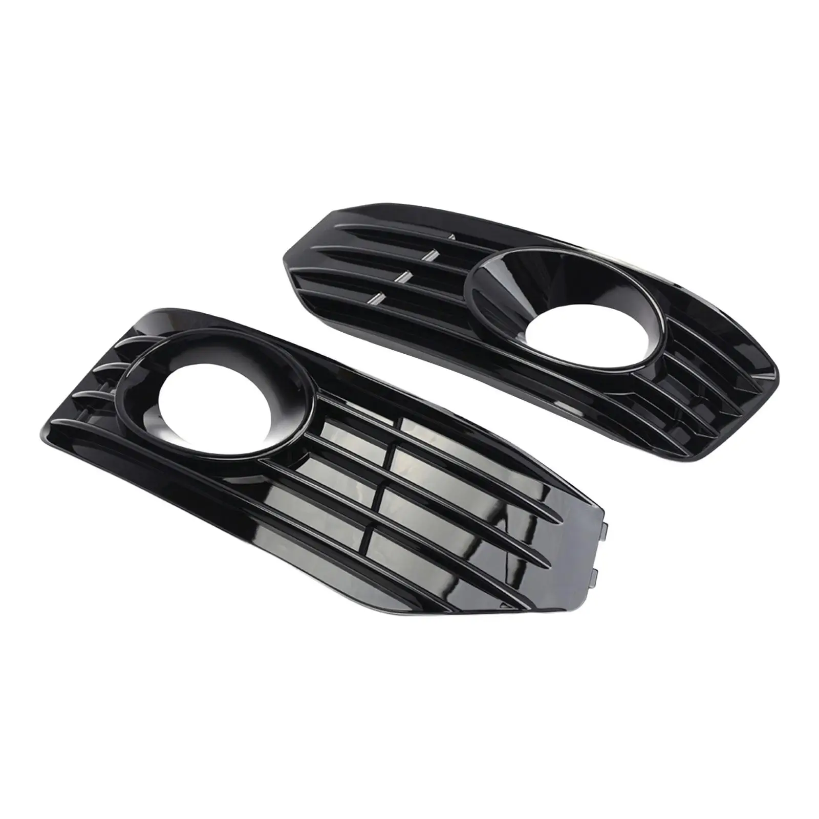 2Pcs Fog Light Grilles Parts Left Side Right Side for VW T5.1 Sportline