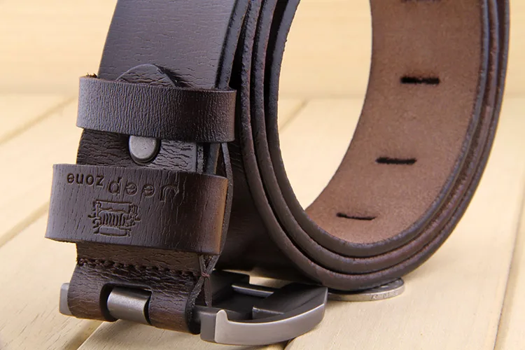 Title 14, Fashion Men Belt Male High Quality Leather Belt...