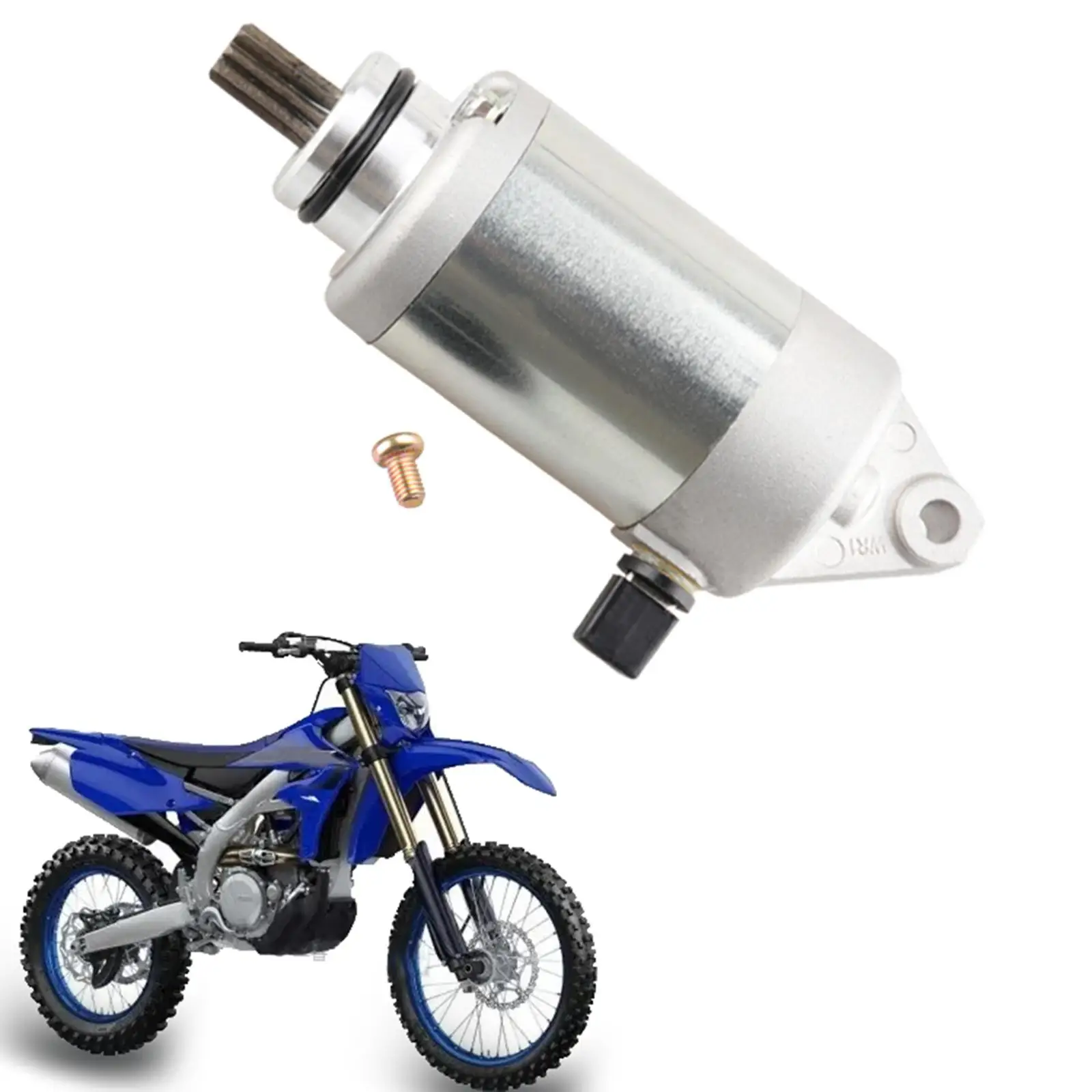 Starter Motor Replacement 2GB-81890-00 High Performance Accessories Easy Installation for Yamaha Yz250F Yz250FX Wr250F
