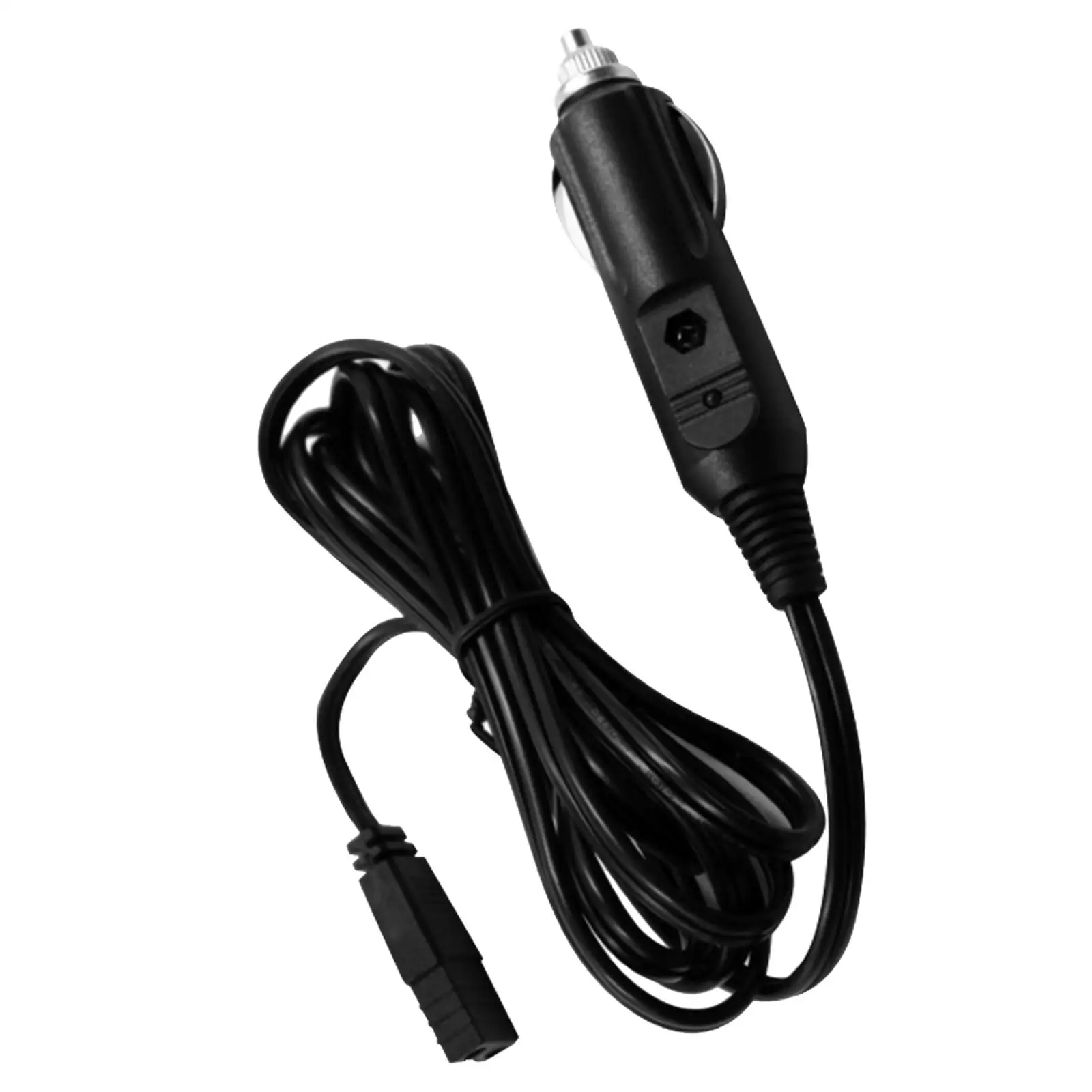 63inch Power Cable Cord 12-24V for Car Fridge Freezer Exquisite Design Widely Used Space Saving Black Simple Installation