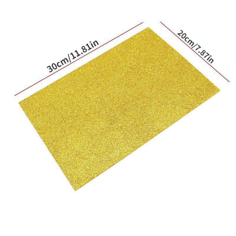 10 teile/beutel 2mm dickes Pulver blatt material glitzern hellen Schwamm Schaum Papier Kindergarten DIY handgemachte Hochzeits feier liefert – Detail 3