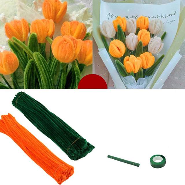 Scovolini Colorati Per Lavoretti - 400 Pezzi Con Steli Per - 3