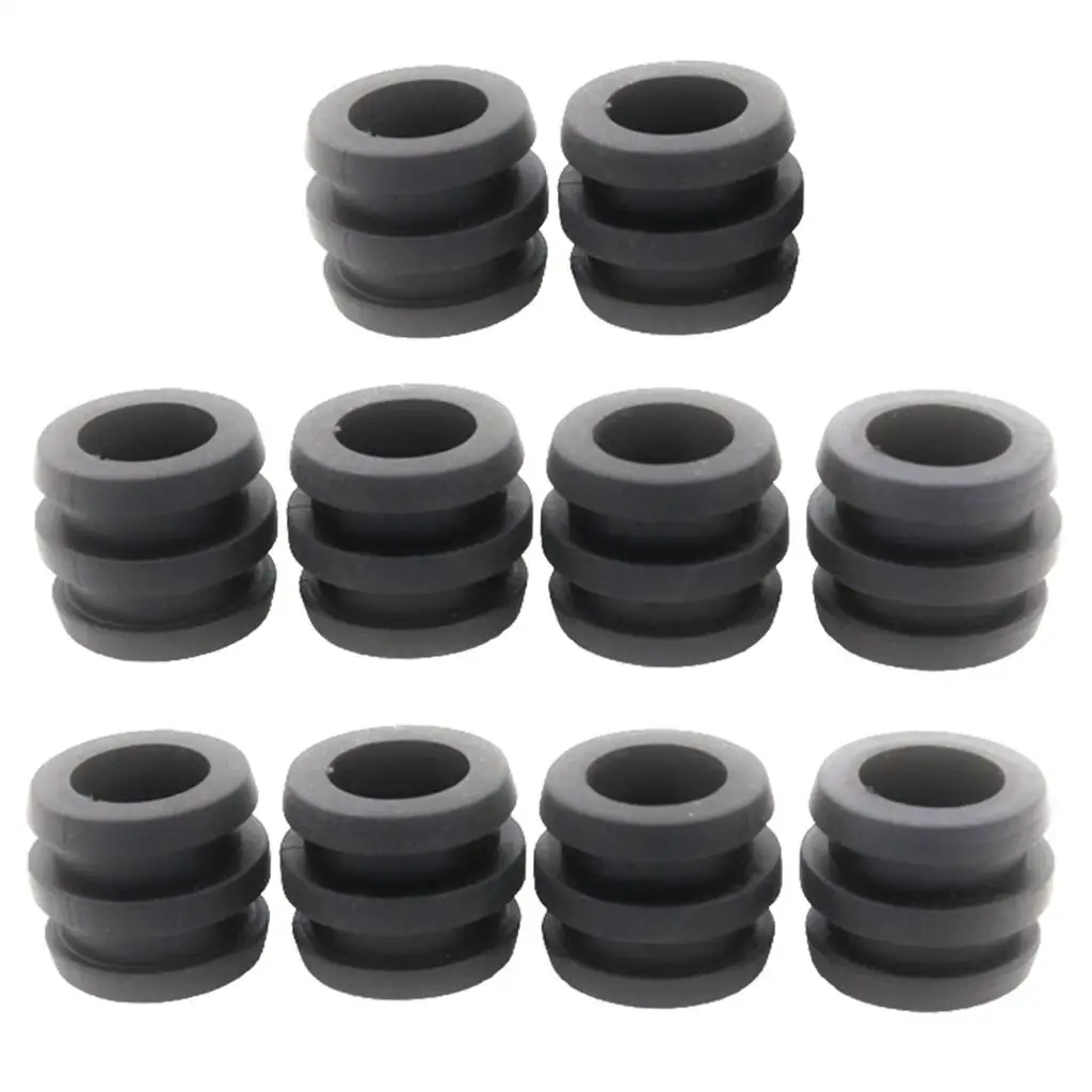 10 Pieces/Set 16mm Foosball Table Rod Bumper Buffer for Table Soccer Football Fussball Table Accessories