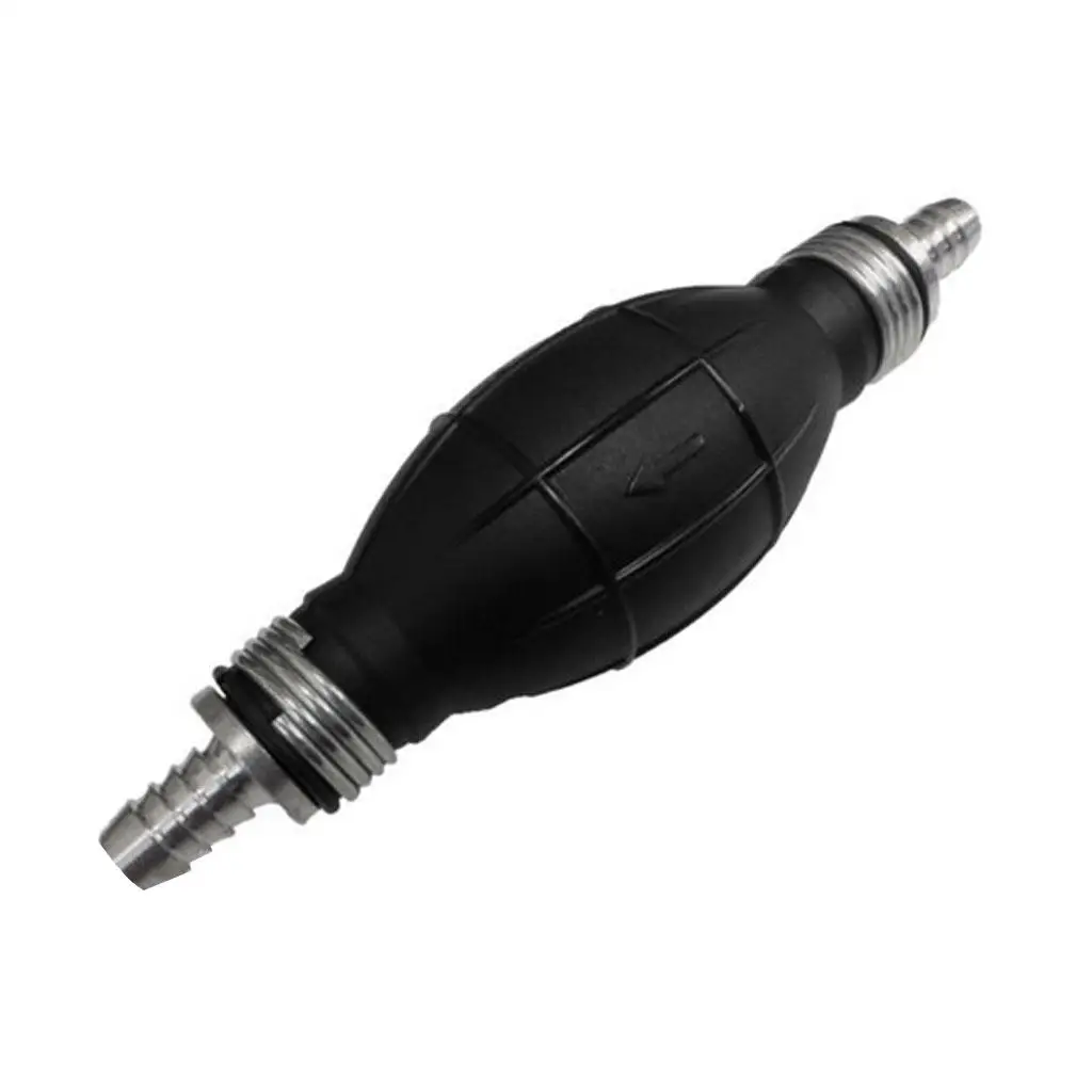 3x 101mm 3/8 Black Bulb Type Rubber Fuel Transfer Vacuum Fuel  Primer Gasoline Petrol  Pump for Marine Boat Accessories
