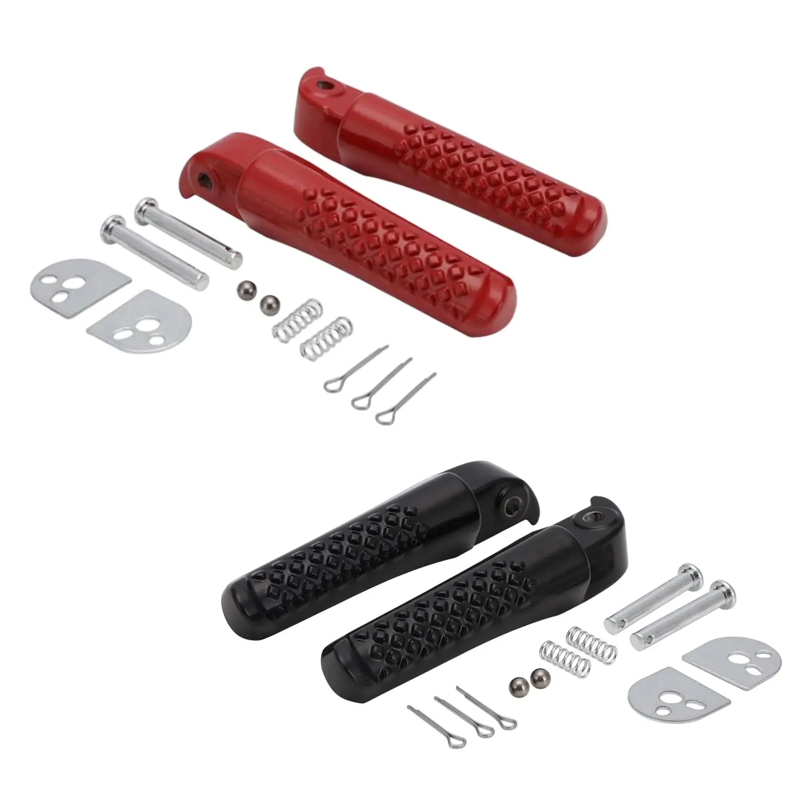 Motorcycle Footrests Motorbike Assembly Foot Pegs Footpeg for ct200U