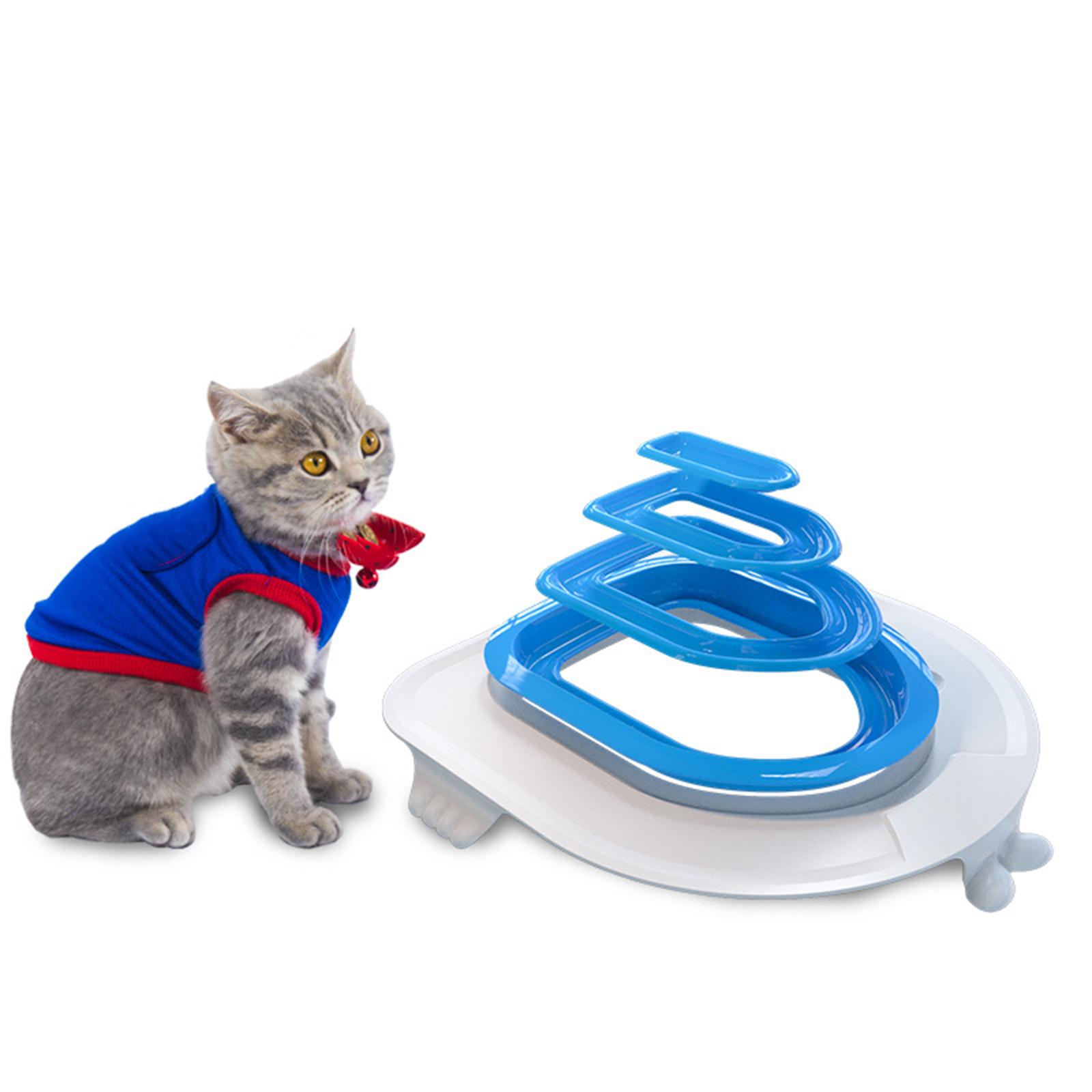 Professional Cat Toilet Litter Training Kit Pet Kitten Seat Bowl Potty Tray