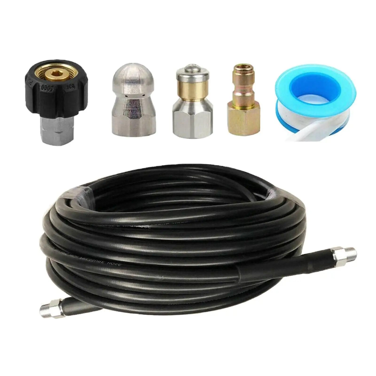 1x Sewer  for Pressure Washer 5800 PSI Drain Cleaning Hose,15