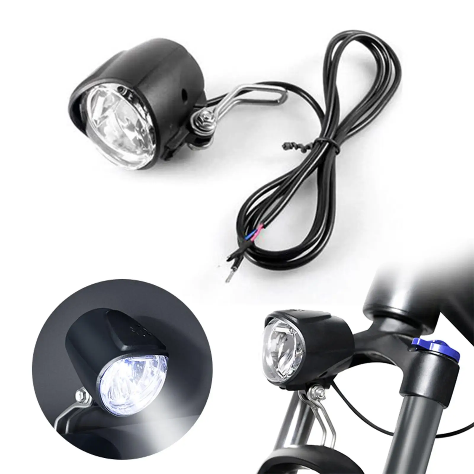Electric  Light Headlight  LED Front Light,  Headlight 12V 36V 48V 60V, Easy to Install