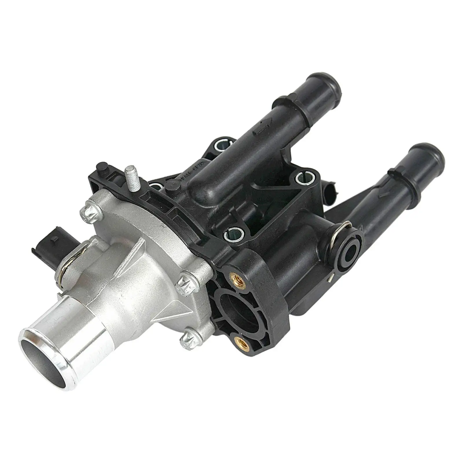 Engine Coolant Thermostat Housing Assembly with Sensor 55564890 High Performance Auto Parts Replaces Durable for Fiat Croma