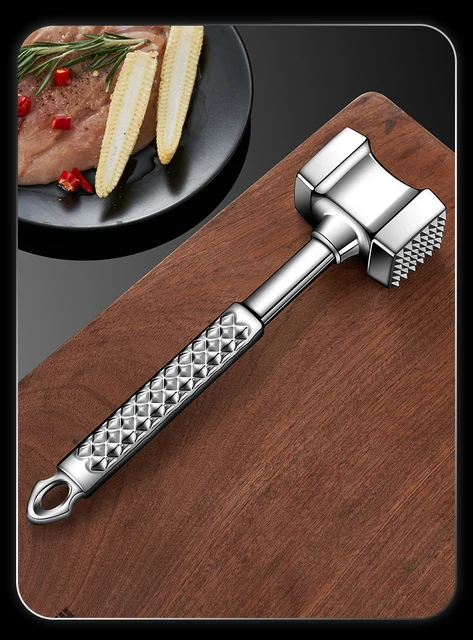 Aluminium Metal Meat Mallet Tenderizer Steak Beef Chicken Hammer Kitchen  Tool - Meat & Poultry Tools - AliExpress