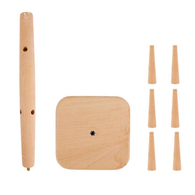 Soporte útil para tazas de café, Base estable, estante de almacenamiento de  madera, ahorro de espacio, capacidad de soporte fuerte, 6 patas - AliExpress