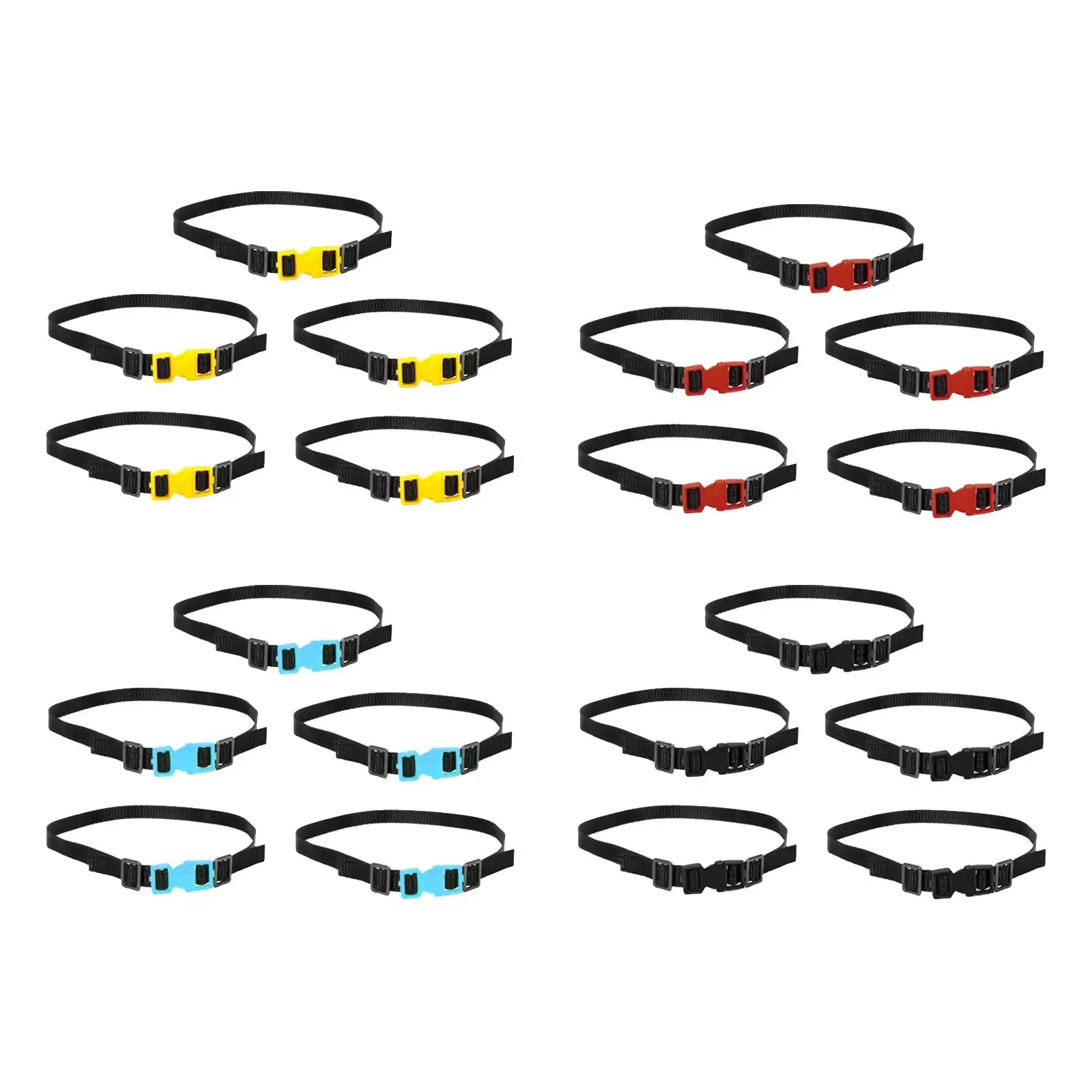 5x 1:10 Scale RC Car Roof Luggage Rack Rope RC Luggage Cord Rope for SCX10 D90 DIY Modified