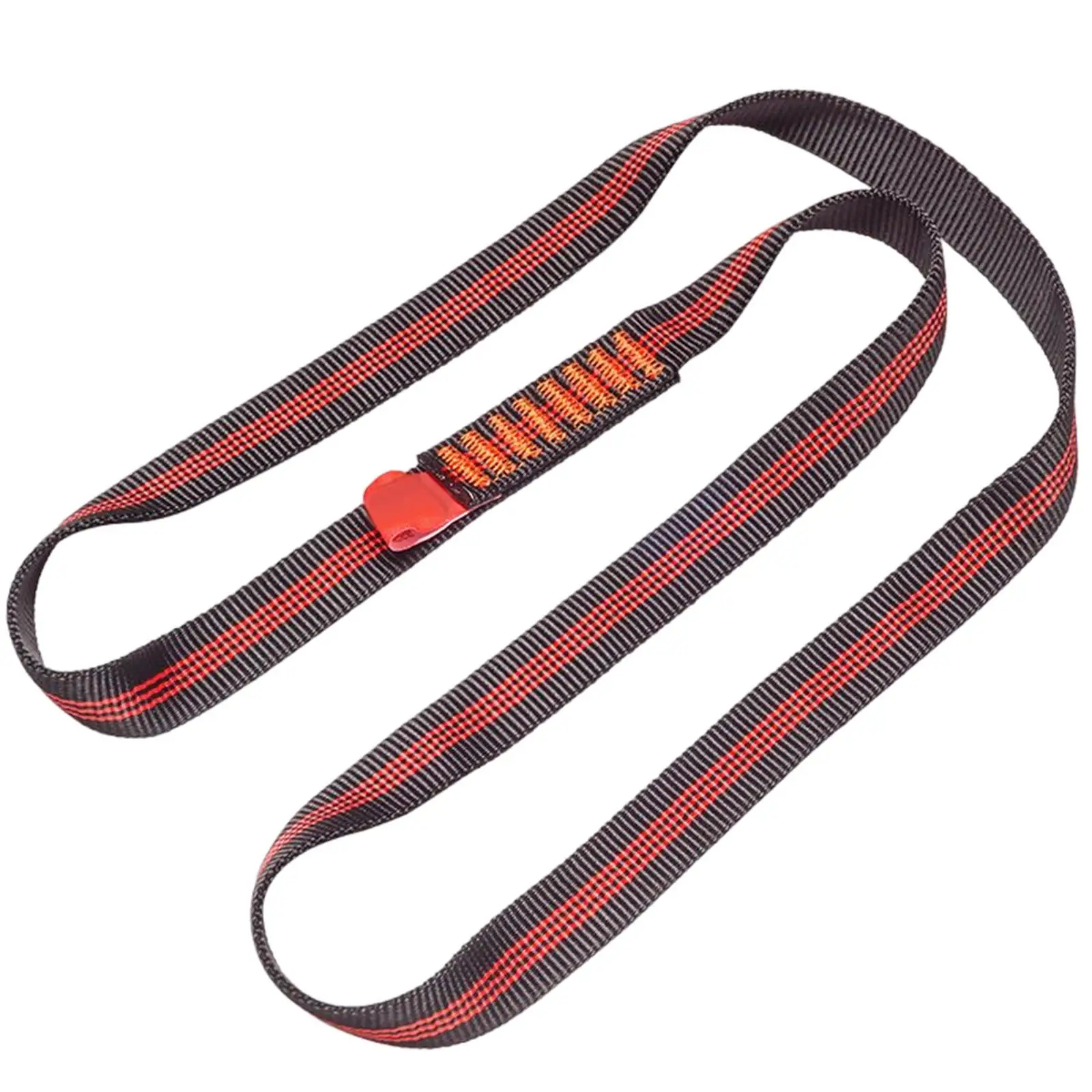 Sling Runners, Rock Climbing Loop Sling Belt, 22kN Webbing Straps, 21mm Climbing Sling Rope for Outdoors Camping Tree Work