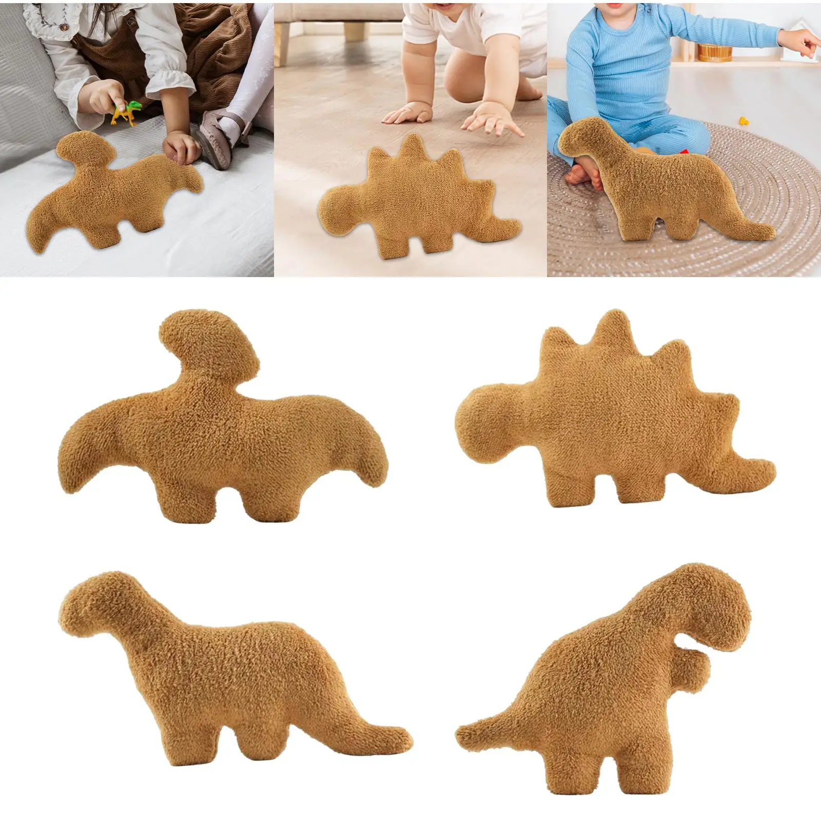Dinosaur Chicken Nuggets Huggable for Photo Prop Dinosaur Theme Holiday Gift