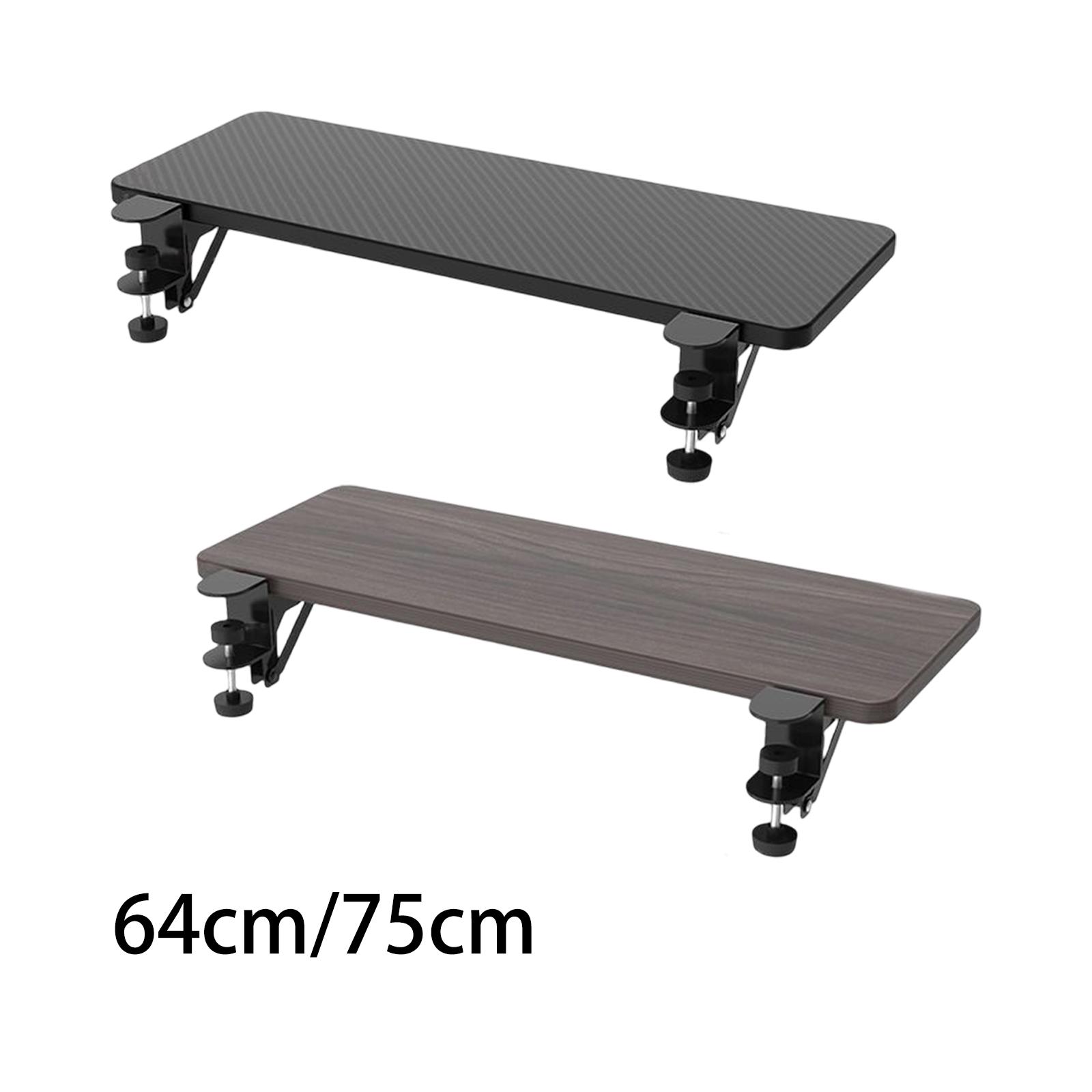 braçadeira na bandeja do extensor de mesa resistente braçadeira de montagem ergonômico placa de extensão de mesa cotovelo braço suporte para trabalho de mesa quadrado