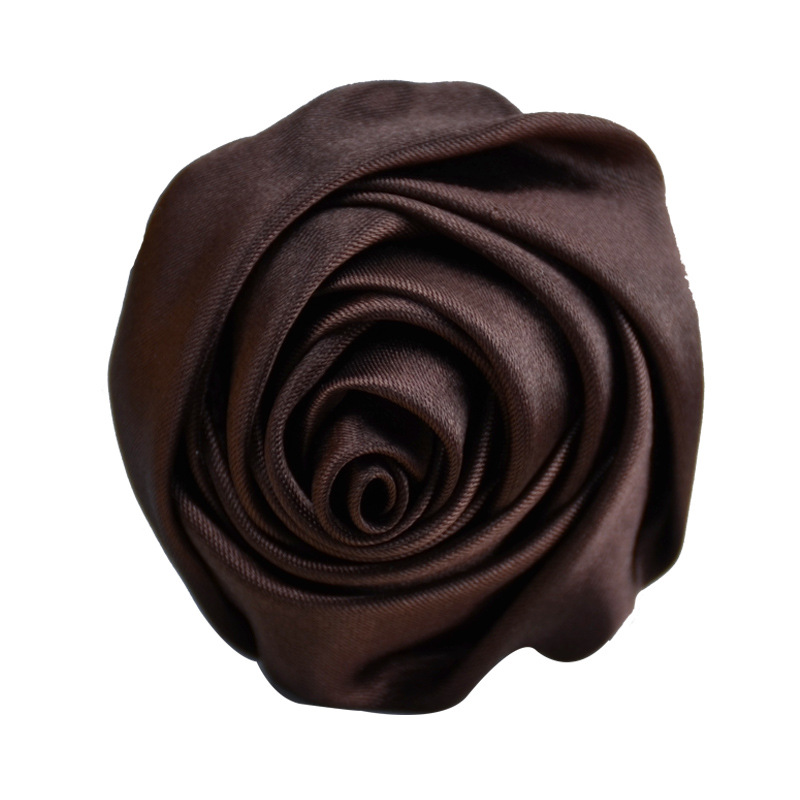 4PCS/lot 5.5cm Satin Fabric Handmade Three-Dimensional Simulation Rose Bud Wholesale DIY Jewelry Shoes And Hat Accessories