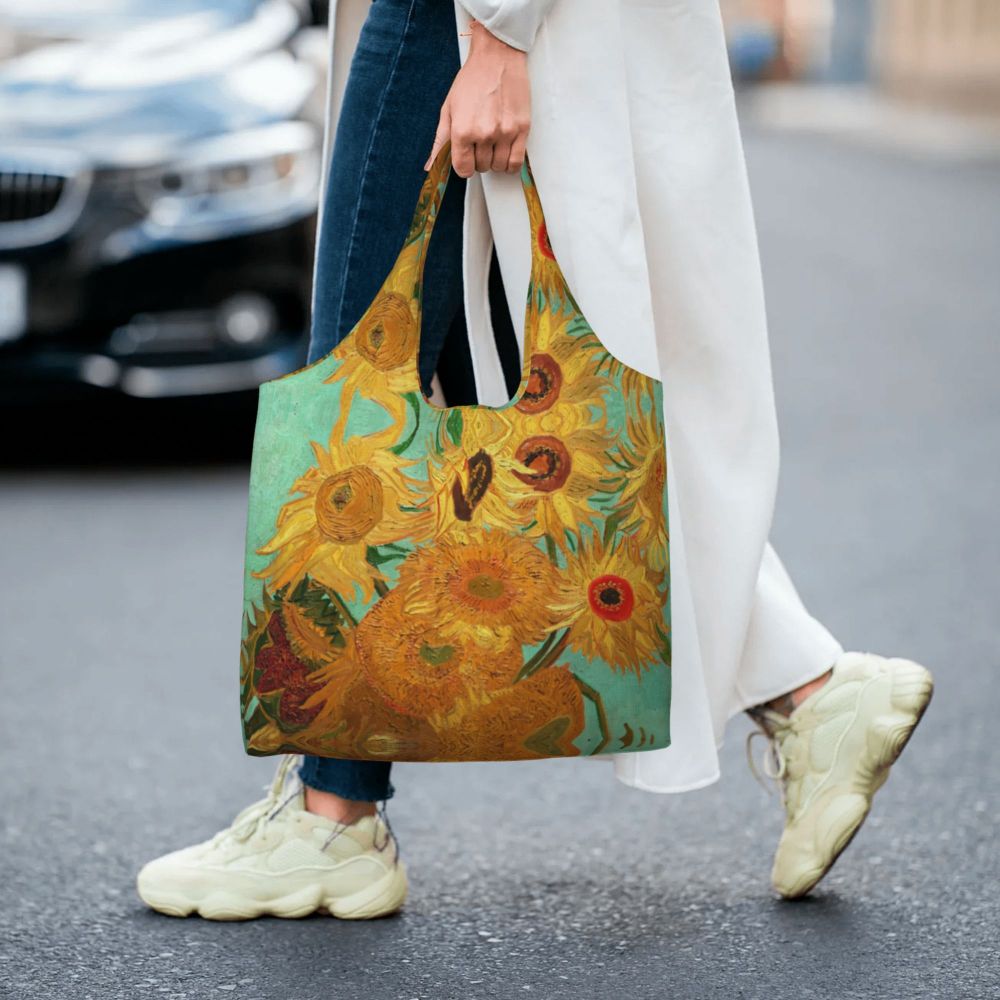 Noite estrelada Van Gogh Shopping Bag, bolsa