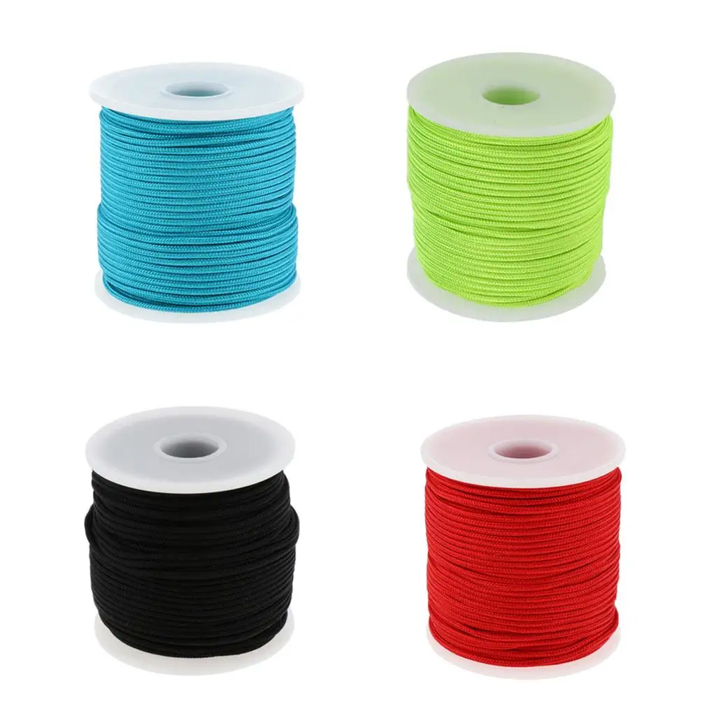 2mm 50m Paracordaaa Parachute Cord Outdoor Tent Guy Line Camping Accessories