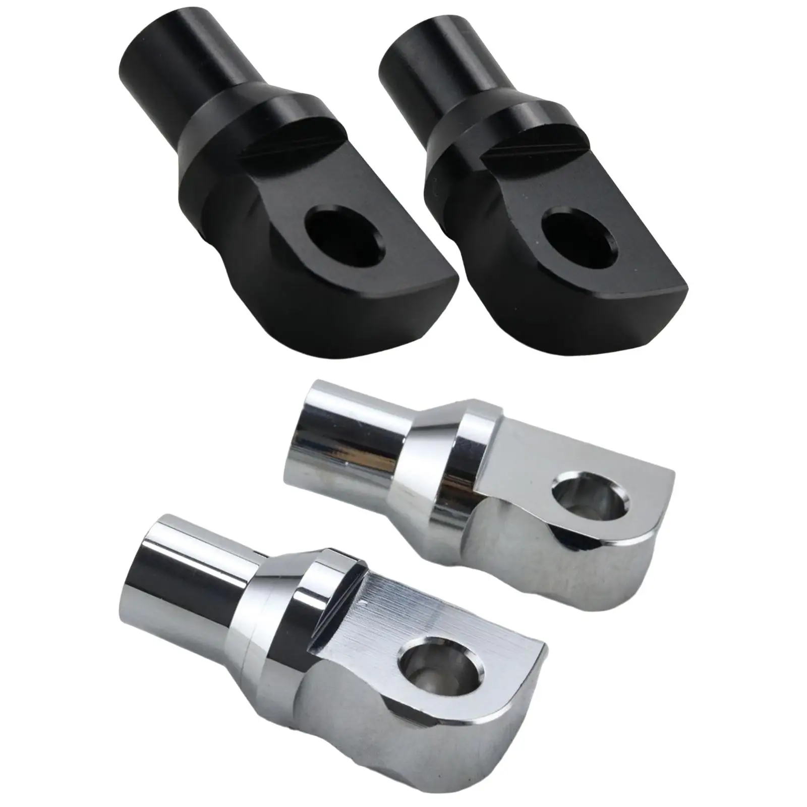 2 Pieces Footpeg Mount Bolt Adapter for Fxdwg Male Pegs Mounting