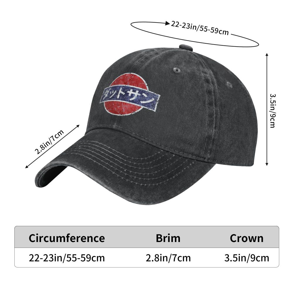 Sommermütze Sonnenblende Datsun Vintage Japanisches Auto Klassische Hip Hop Caps Meme Cowboyhut Schirmmützen – Detail 5