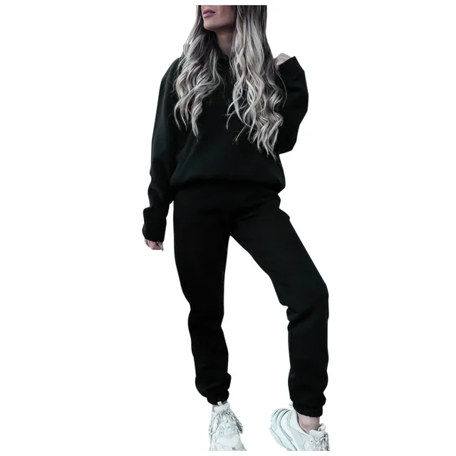 Women's Tracksuit Autumn And Winter New Fashionable Solid Color