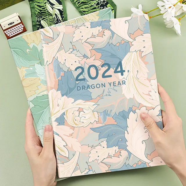 Kawaii Panda Deer Notebook Planner 2024 Calendar Notepad Monthly Planner To  Do List Agenda Schedule Organizer Office Supplies - AliExpress
