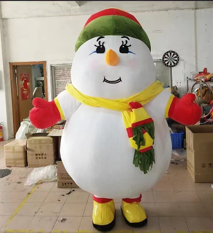 Карнавальный костюм для взрослых Снеговик, 48 размер