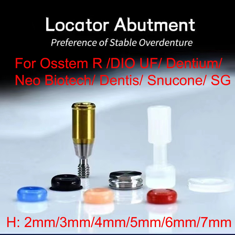 Best of Locator Abutment Overdenture Attachment Kit Dentium For Osstem R / DIO / Hiossen / Inno / Neo / Dentis Implant Accessories Reviews & Tips