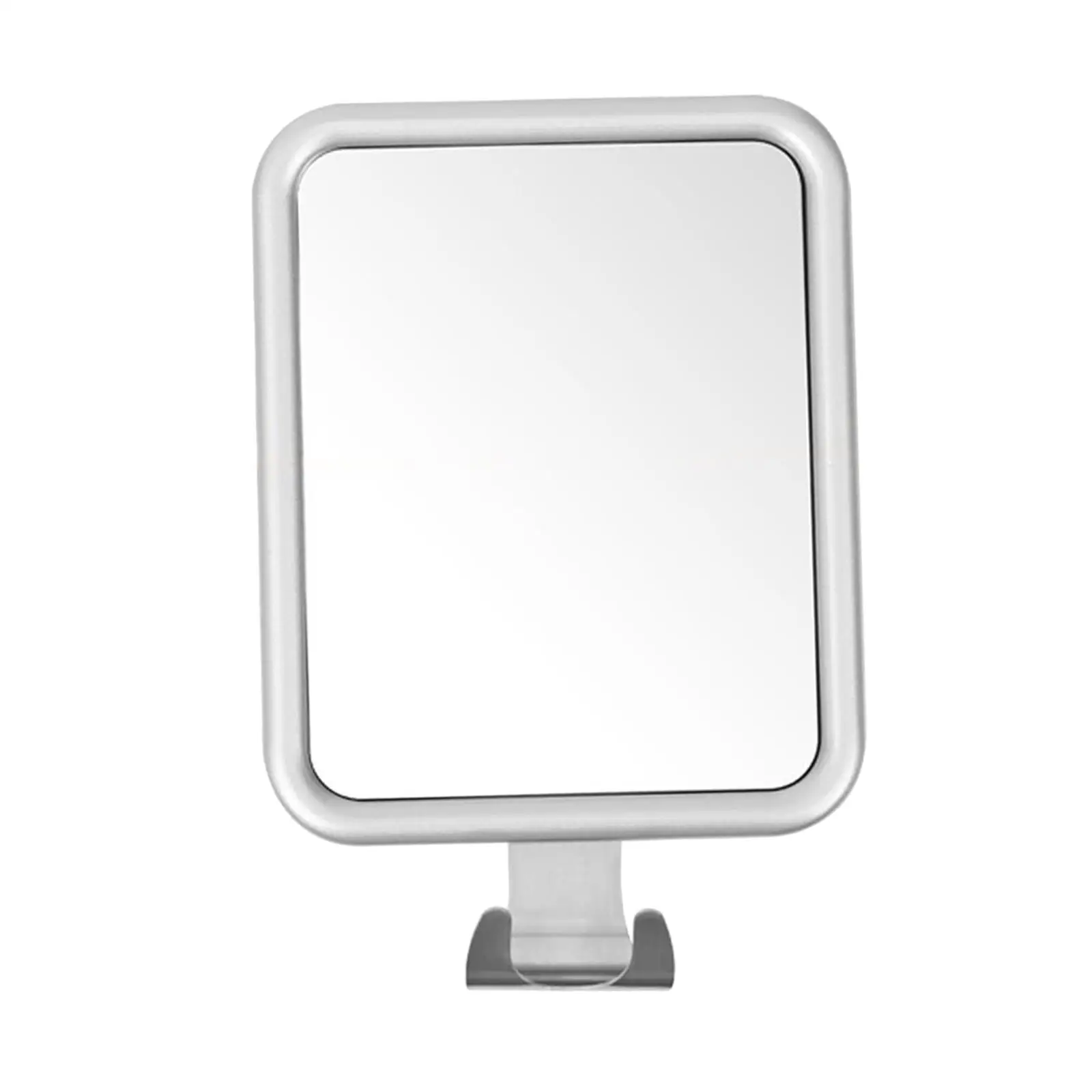 Shaving Mirror with Shaver Holder Suction Cup Make Up Vanity Mirror Antifog Shower Mirror for Women Men Office Travel Dorm